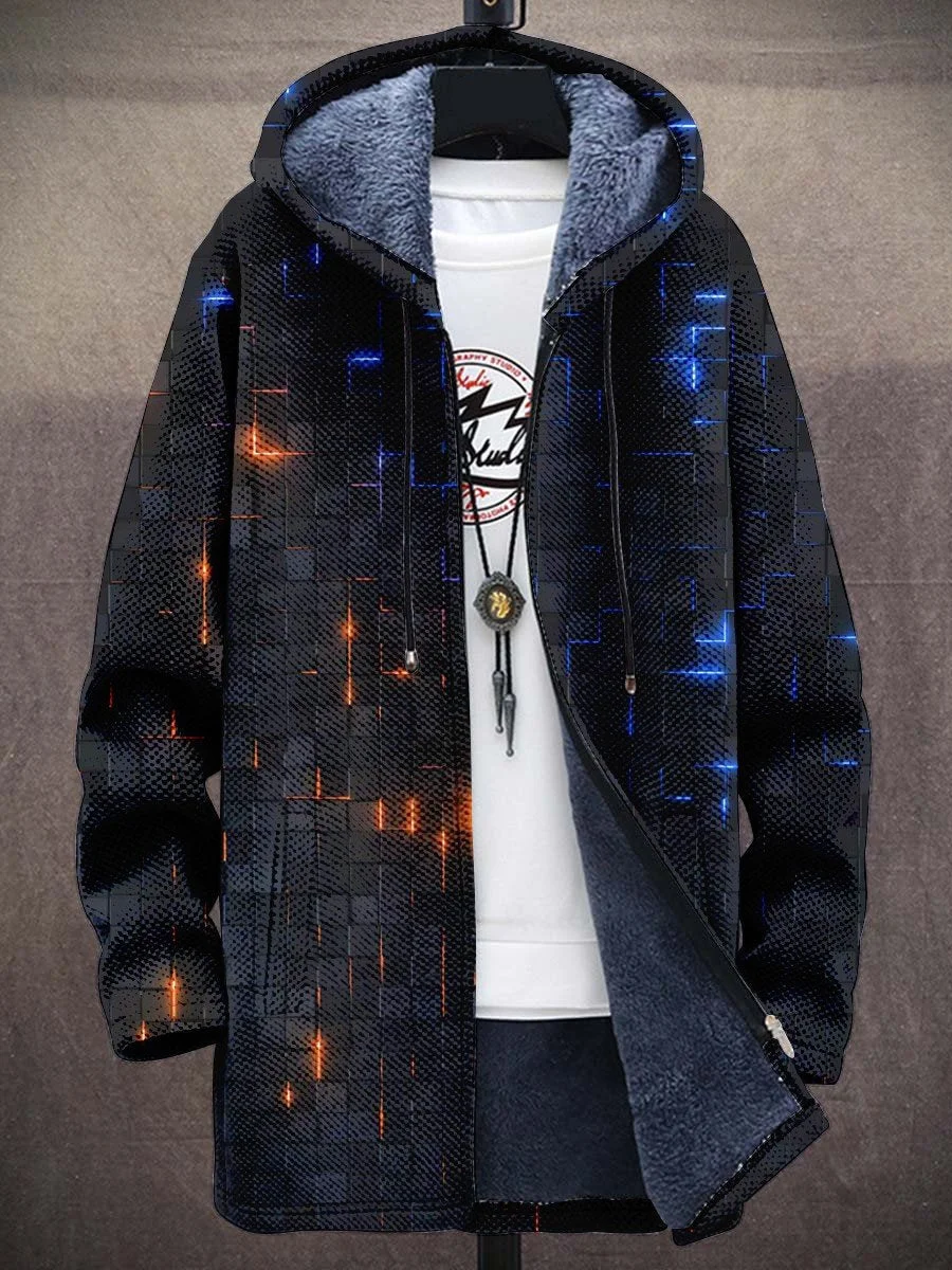 Men's Art Simple Long-Sleeved Sweater Coat Cardigan