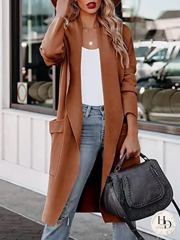 Trendy Corduroy Jacket