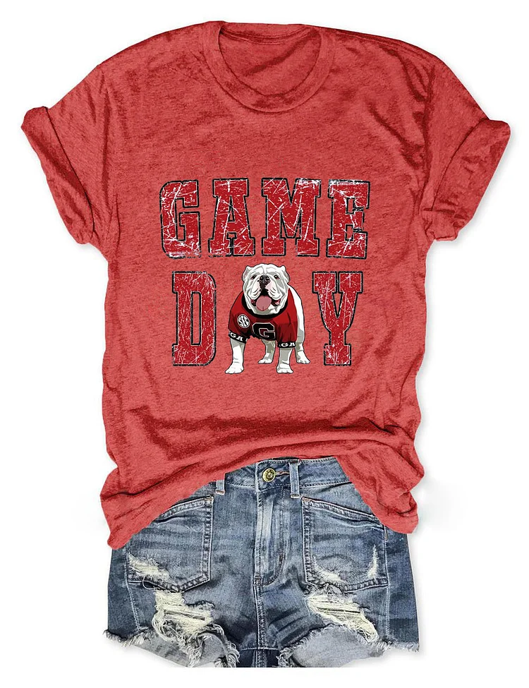 Women's Georgia Football Game Day T-Shirt