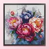 Peony-11CT Stamped Cross Stitch 56*56cm/22.05*22.05in tapestrymarket