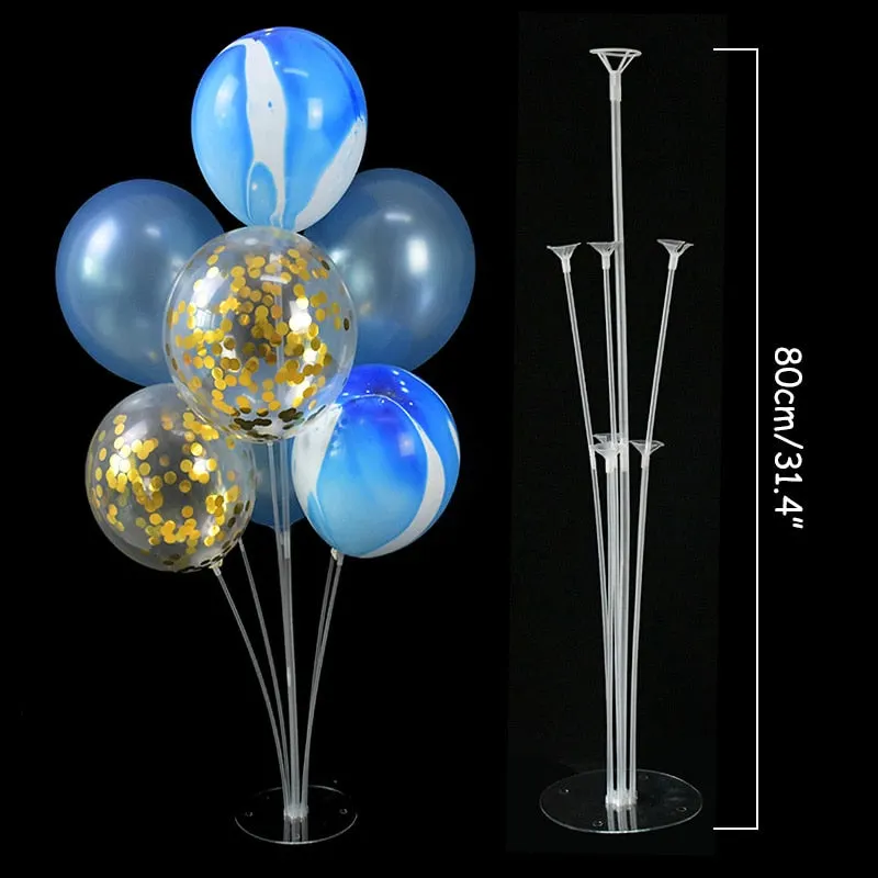 1 Set Balloons Holder Column Stand Holder Stickers for Wedding Kids Birthday Party Baby Shower Decoration Balloon Accessories