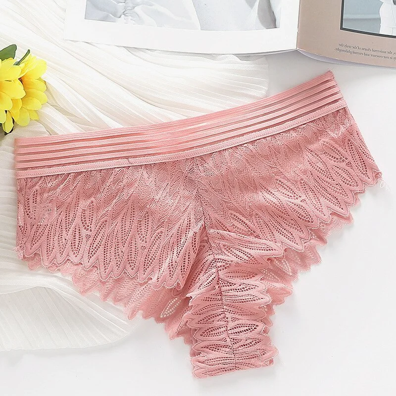 Sexy lace underwear women transparent panties ladies seamless panties sexy women underwear