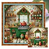 Christmas-11CT Stamped Cross Stitch 50*50cm tapestrymarket