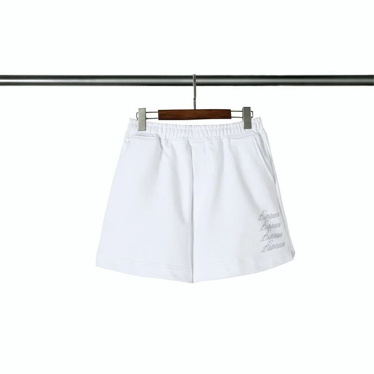 We11done Shorts Printed Loose Casual Men 'S And Women 'S Sports Shorts Casual Pants