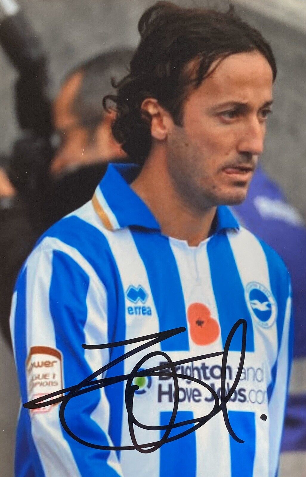 Mauricio Taricco Hand Signed 6X4 Photo Poster painting - Brighton & Hove Albion