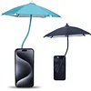 Magsafe Magnetic Retractable Mobile Phone Parasol Sun Protection Small Umbrella
