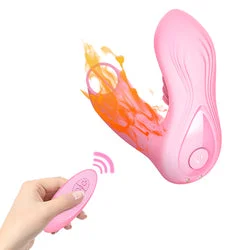 7 Vibrating Wearable Clit Tongue Vibrator Sex Toys