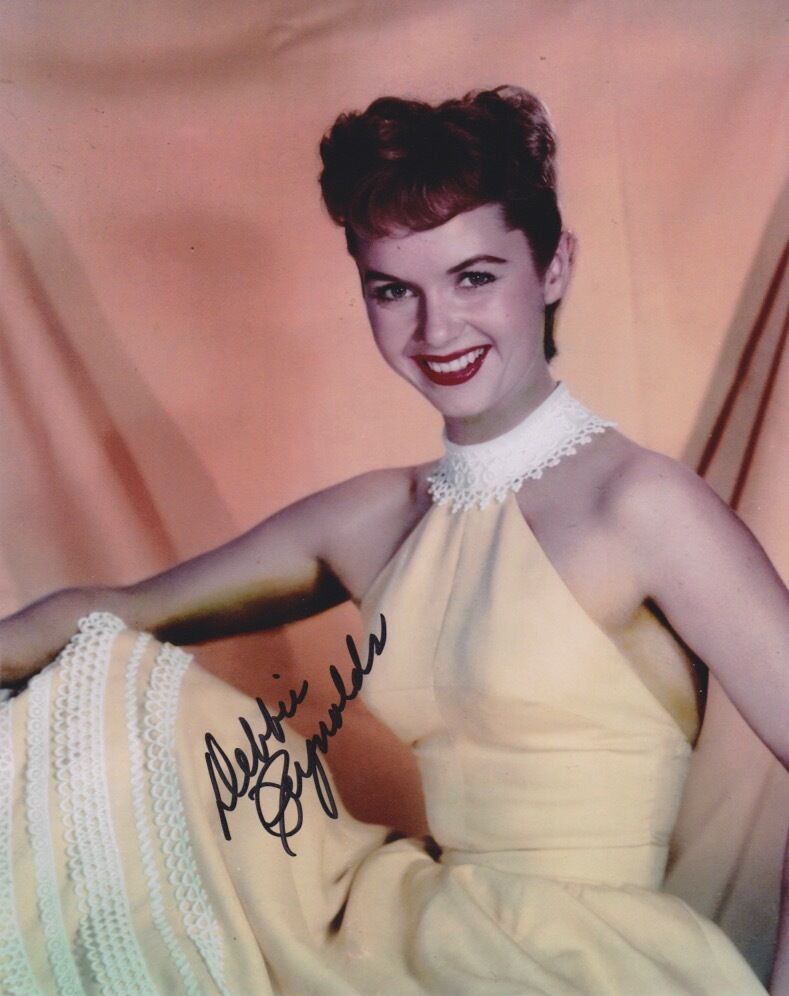 Debbie Reynolds signed 8x10 Photo Poster painting