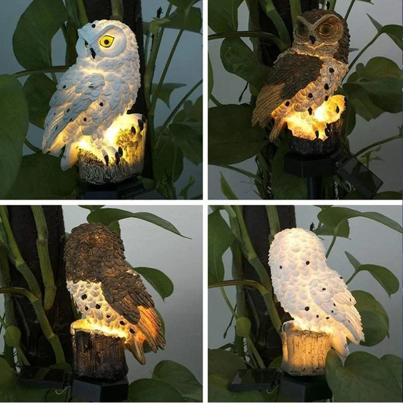 Owl Solar Light Garden Solar Lights