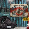 Nom personnalis&eacute;&nbsp;: service de voiture de garage - Panneaux en &eacute;tain m&eacute;tallique
