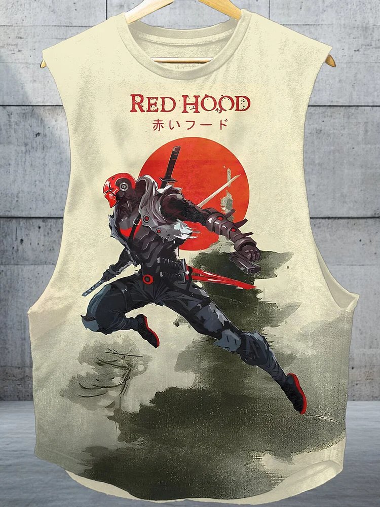 Men's Robot Warrior Art Print Tank Top