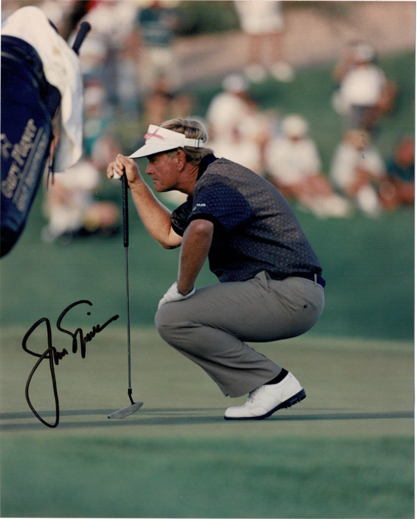 Jack Nicklaus signed autographed 8x10 Photo Poster painting! AMCo! 15899