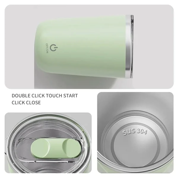 🔥 Electric Stirring Magnetic Coffee Cup