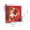 Love Dog Cat-Full Round Diamond Painting 30*30CM