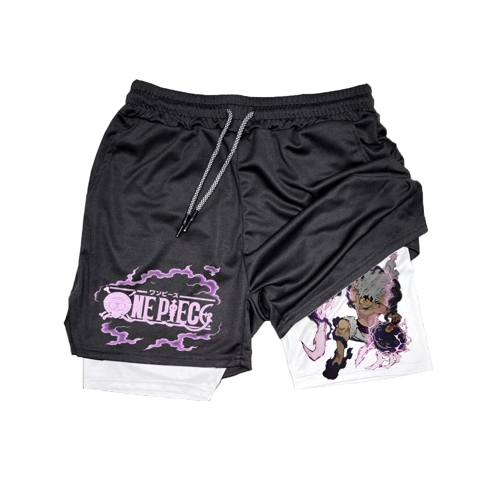  Anime-Inspired Casual Shorts with Unique Graphic Design