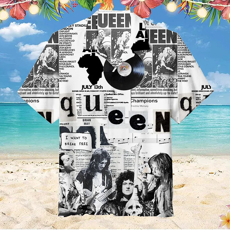Queen|Unisex Hawaiian Shirt