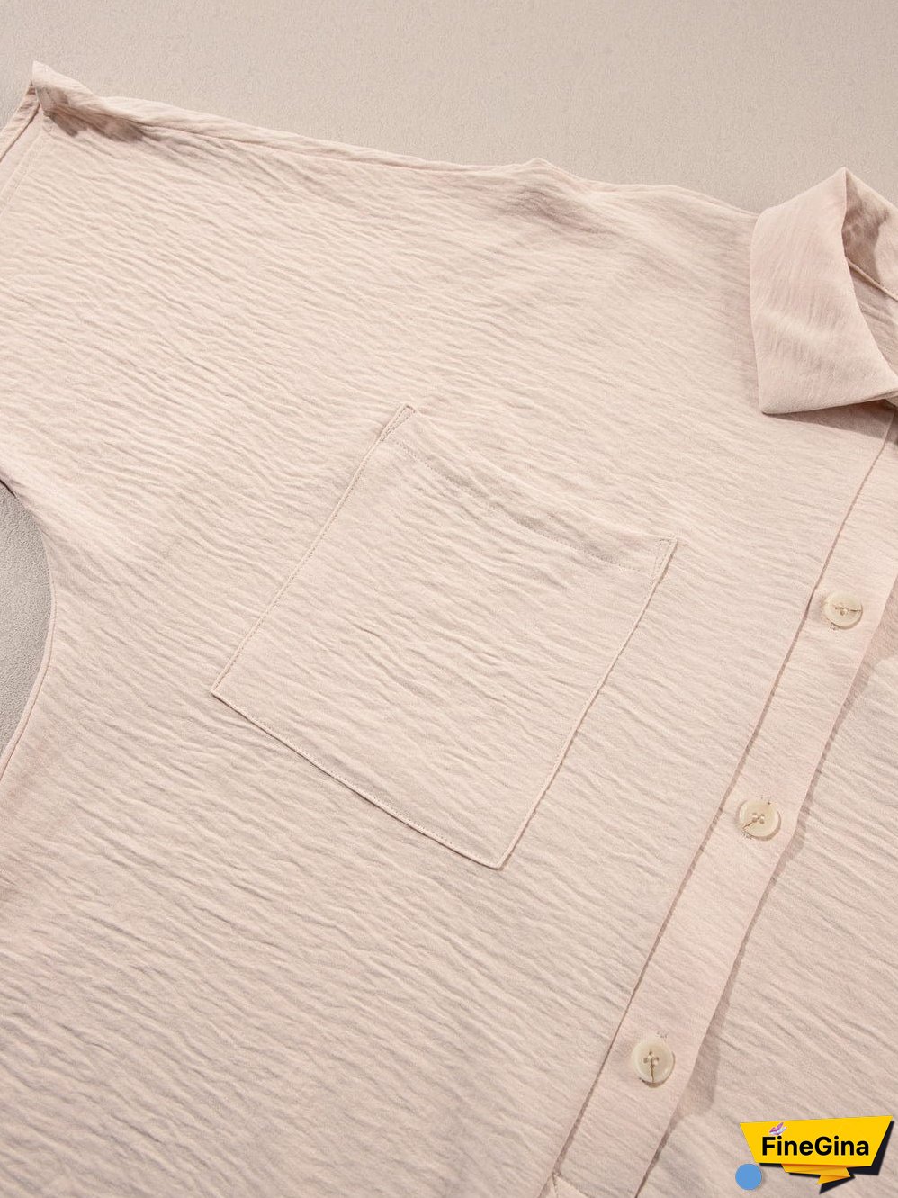 Plus Size Button-Down Jumpsuit