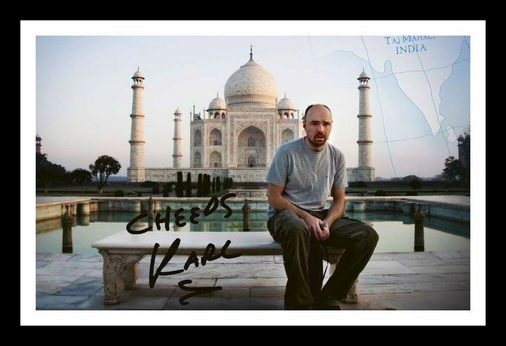 Karl Pilkington Autograph Signed & Framed Photo Poster painting 3