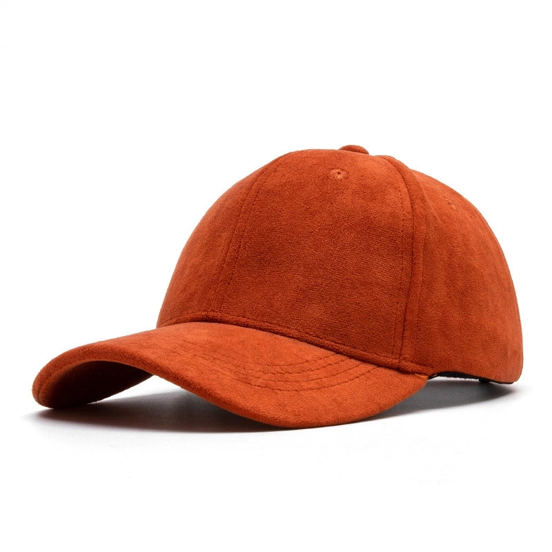 Women’s Streetwear Solid Color Curved Eaves Baseball Cap