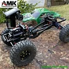 AMK 2Pcs DIY Upgrades Carbon Fiber Chassis Rails Cheater Rigs Frame Kit Adapt to 1/10 RC Crawler Racing Cars Body for Experts