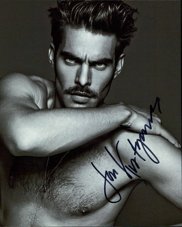 Jon Kortajarena signed 8x10 Photo Poster painting In-person Male Model