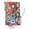 ONE piece-full round diamond painting-40*60cm-grande taille