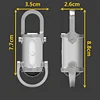 Keychain Flashlight Waterproof Light