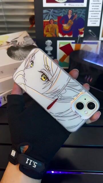 Frieren Silver Line Phone Case