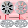 1/4 7 Inch Opener Empty Reel Aluminum Alloy Opening Machine Part Metal Tape Reel