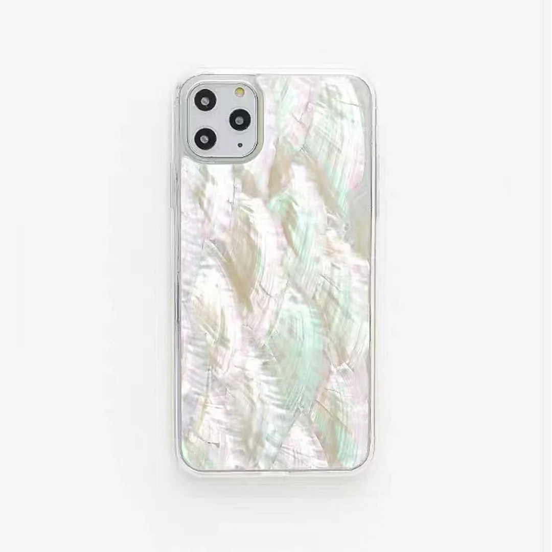 Mother of Pearl Square iPhone Case