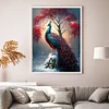Peinture Au Diamant De Forage Rond Peacock-50 * 60CM (Grande Taille)