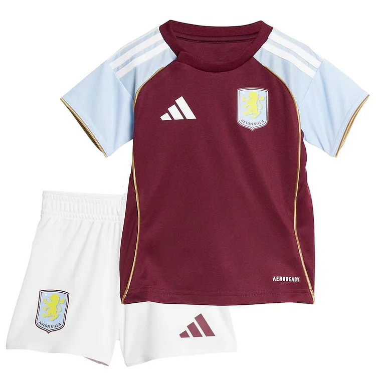Kids Aston Villa 25/26 Home Football Jersey