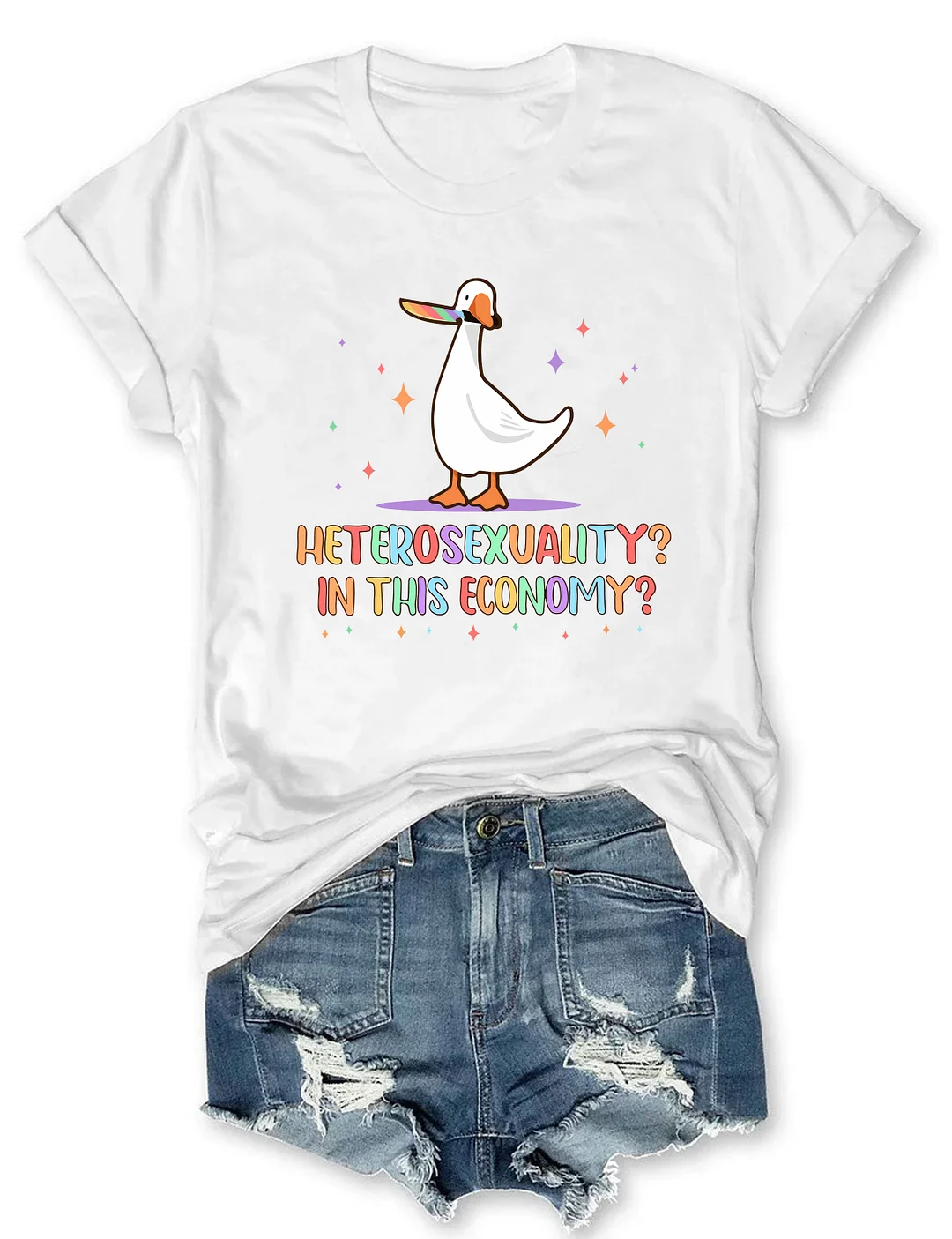 Heterosexuality In This Economy T-shirt