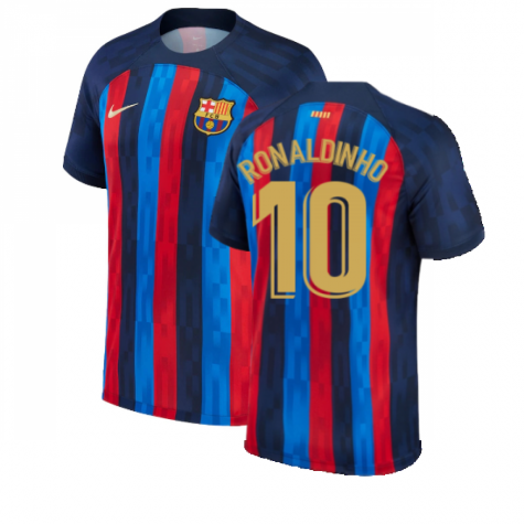 Frauen FC Barcelona Ronaldinho 10 Home Trikot 2022-2023