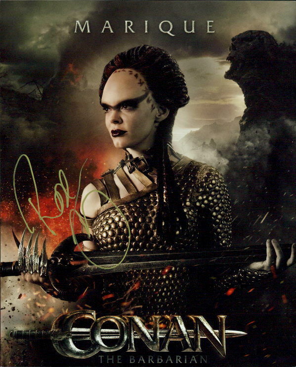 Rose McGowan (Conan) signed 8x10 Photo Poster painting In-person