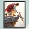 Jesus Saves-11CT Stamped Cross Stitch 40*50cm/15.75*19.69in