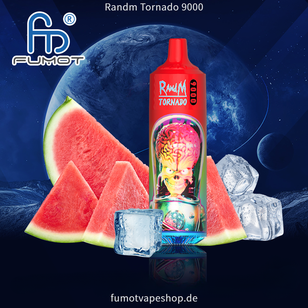 Randm Tornado 9000 Wassermeloneneis  fumotvapeshop