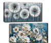2Pack Flower-Full Round Diamond Painting(70x40cm)