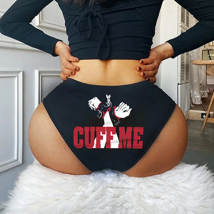 Teecade Teecade Cuff Me Printed Sexy Women's Panties