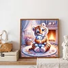 Diamond Painting-DIY Full Round Drill Tiger And Bear Toy