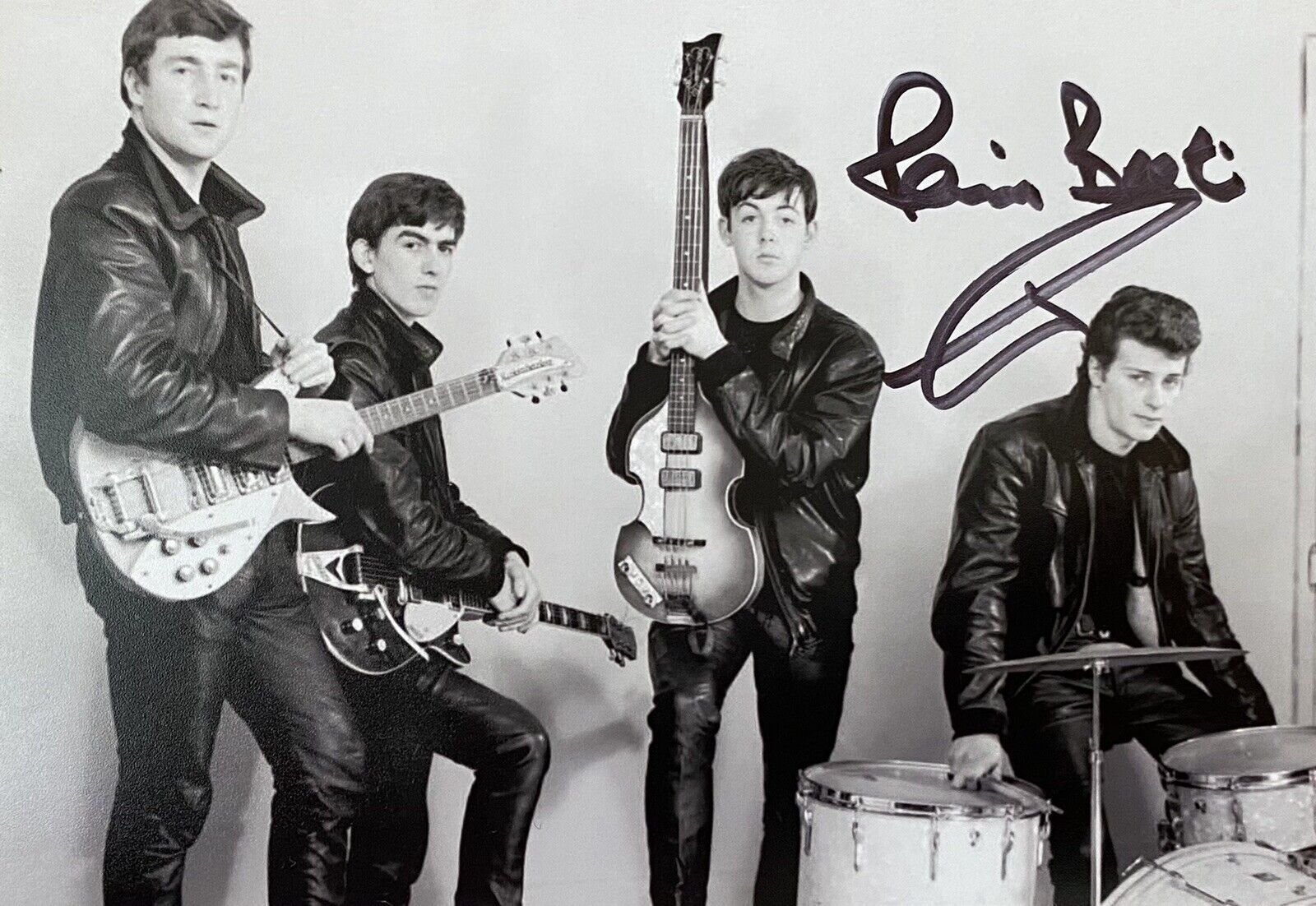 Pete Best Genuine Hand Signed 6X4 Photo Poster painting - The Beatles - 2