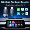 Wireless Carplay Android Auto Adapter CarPlay AI Box Type-C/USB Plug & Play WiFi
