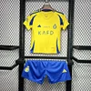 2024-2025 Kids Al-Nassr FC Home Football Shirt 1:1 Thai Quality