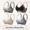 Soutien-gorge push-up sans armature anti-rel&acirc;chement et liftant