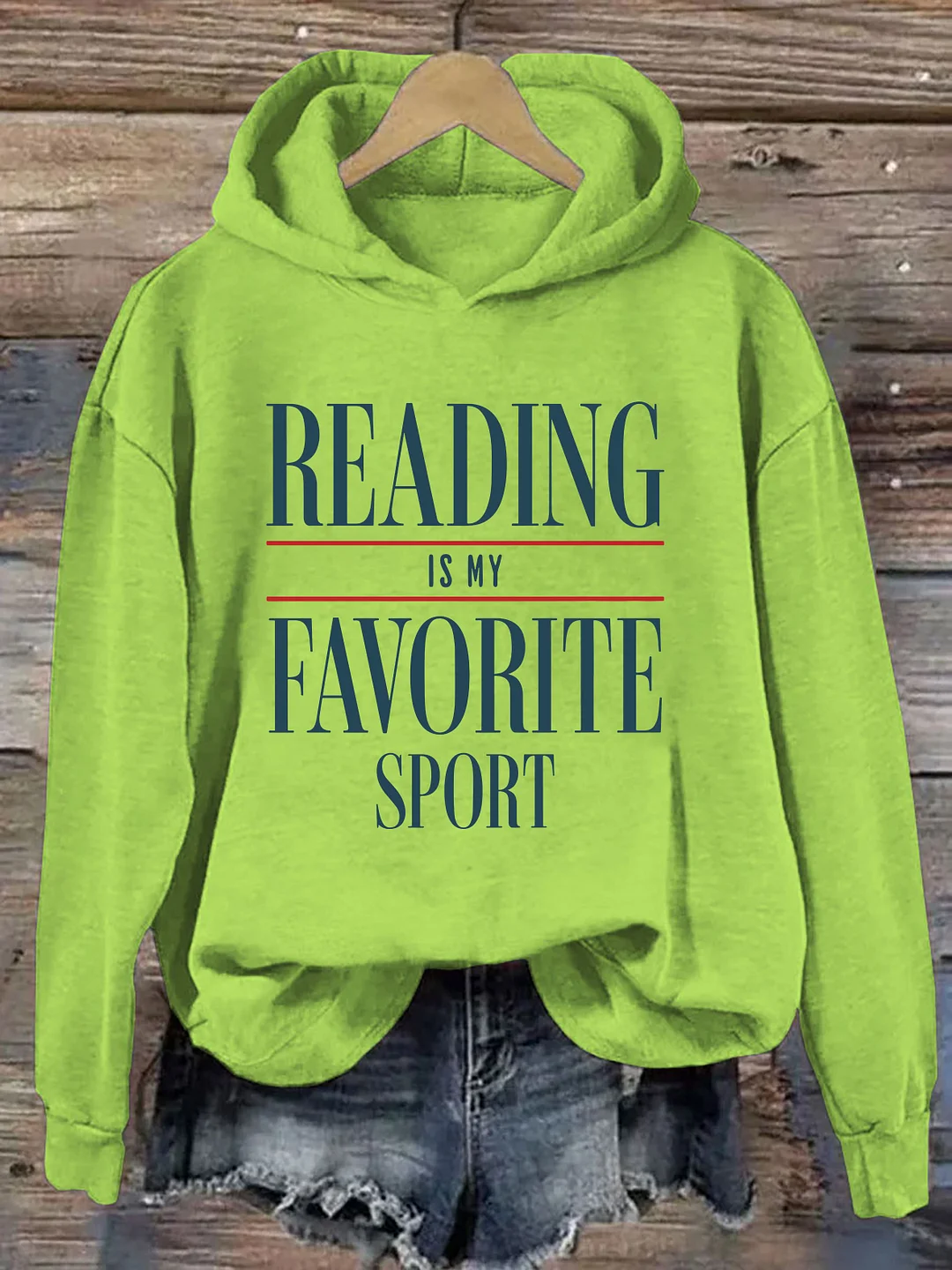 Reading Is My Favorite Sport Hoodie