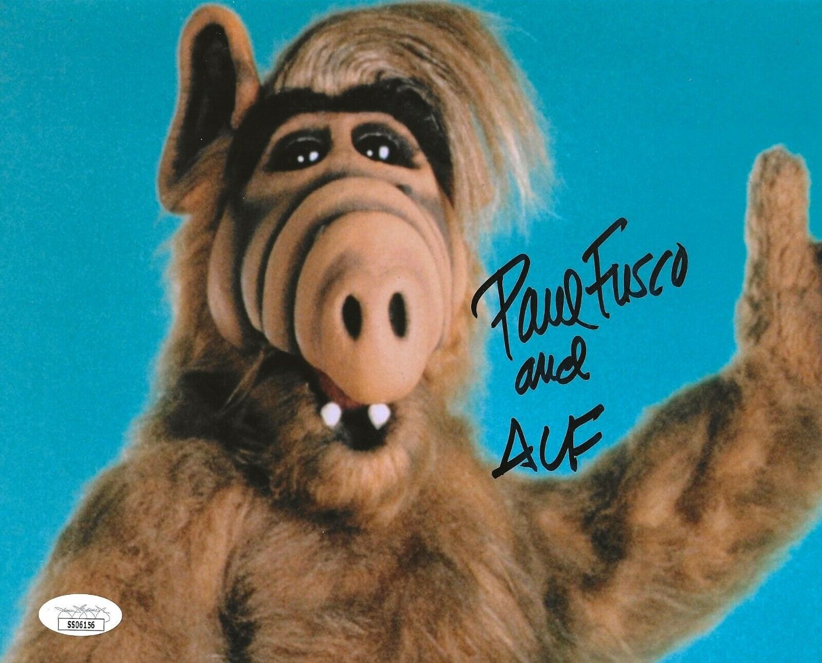 Paul Fusco signed ALF 8x10 Photo Poster painting autographed 2 JSA Certified