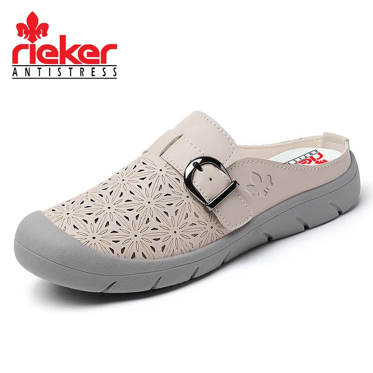 RIEKER® légáteresztő, zárt orrú cipők