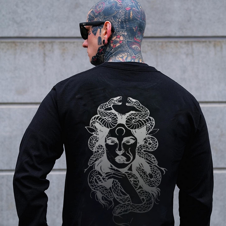 MEDUSA PORTRAIT SHORT SLEEVES MEN Sweatshirt