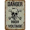 Danger High Voltage - Metal Tin Signs(8*12Inch/12*16Inch)