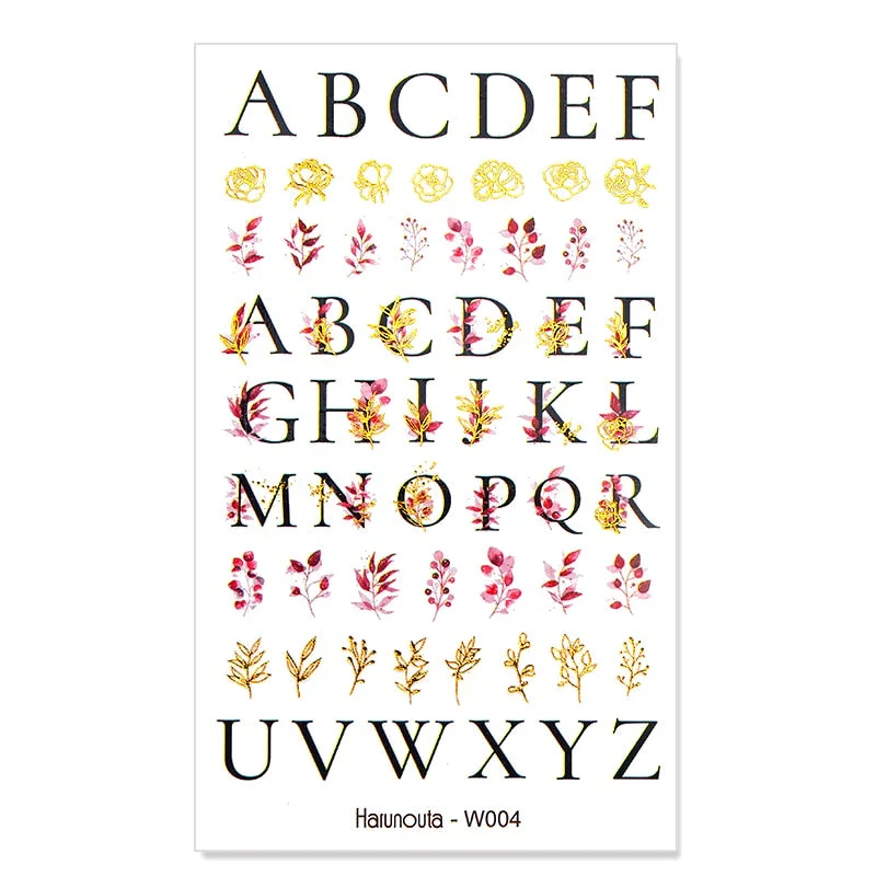 1 Sheet Nail Art 3D Nail Sticker Butterfly Colorful Nail Decals Fairy Tales Nail Transfer Decals Nail Decorations DIY Design